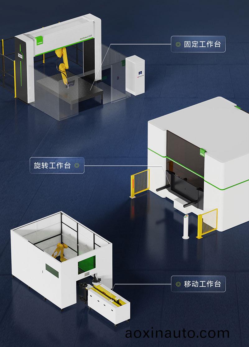 三維機器人激(ji)光切割機,三維激(ji)光切割機,3D激光切割機,多工(gong)作檯可(ke)選